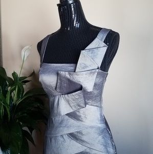 Silver Iridescent Dress